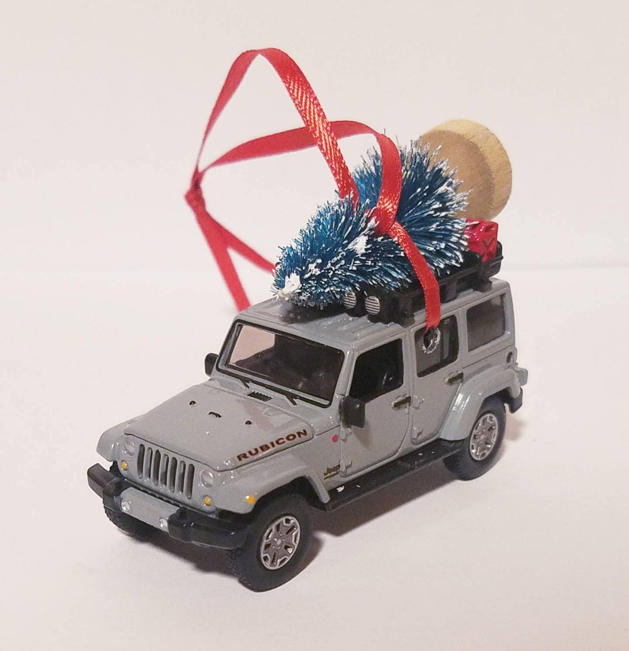 Jeep Wrangler JKU Rubicon with Tree Ornament