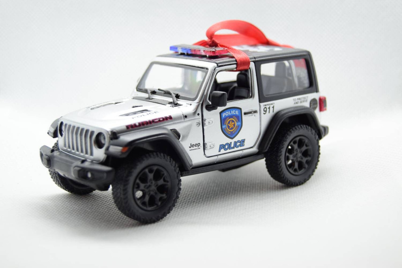 Police Jeep Wrangler JL Ornament