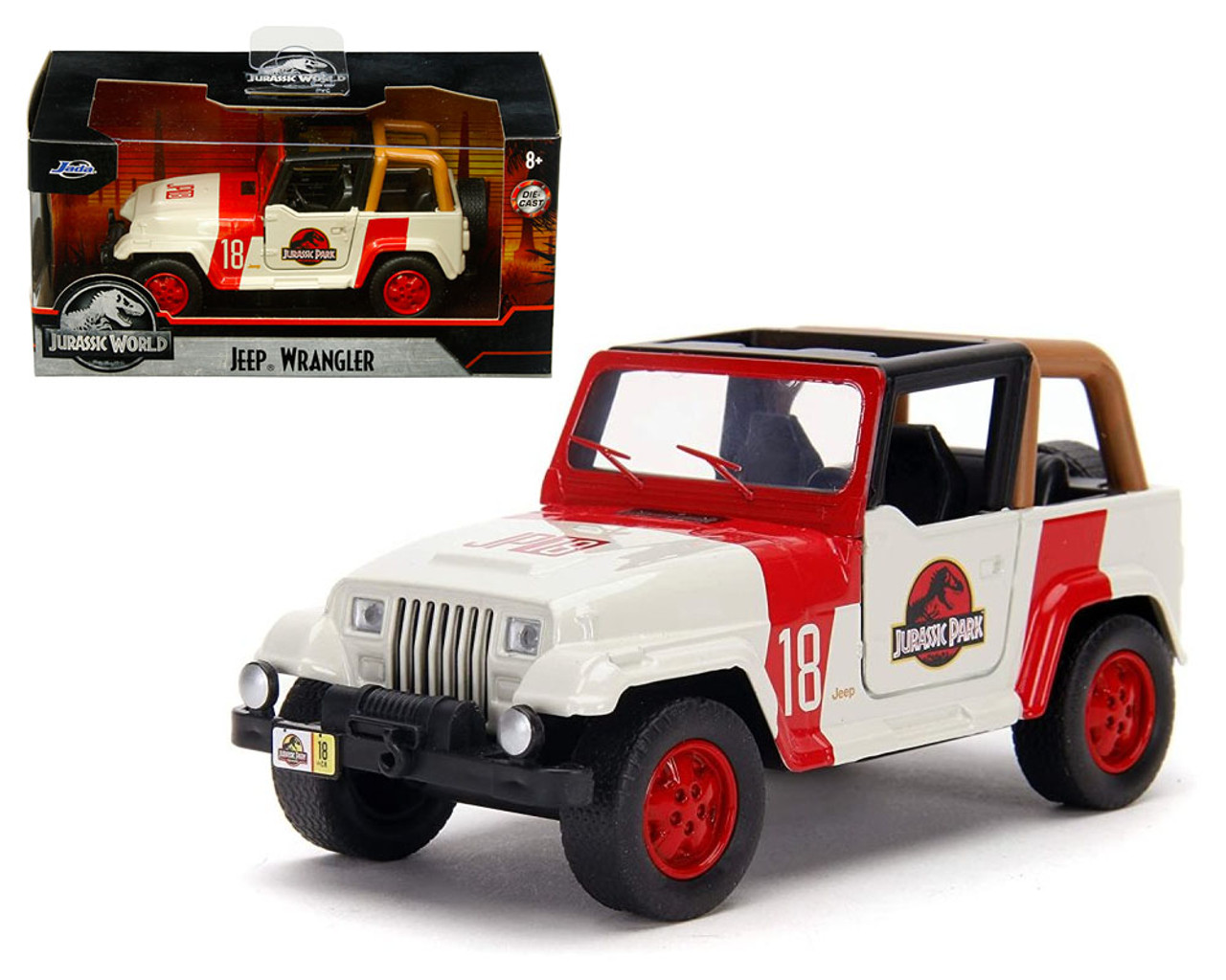 Jada 1:32 Jeep Wrangler – Jurassic World – Hollywood Rides