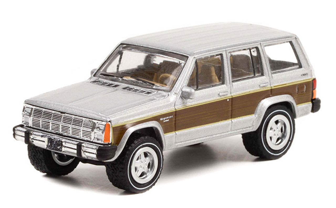 Greenlight 1:64 Hollywood Series 34 – 1986 Jeep Cherokee Wagoneer MacGyver  (1985-92 TV Series)