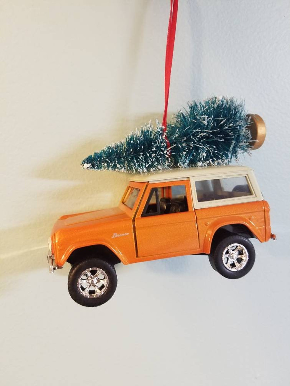 Ford Bronco Christmas Ornament and Tree
