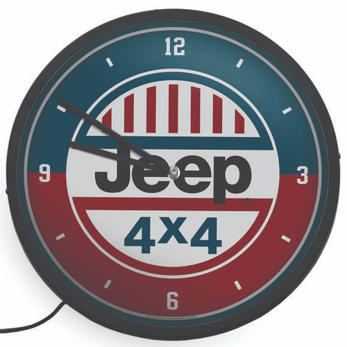 Jeep 4x4 Grille Backlit Clock Jeep 4x4 Grille Backlit Clock