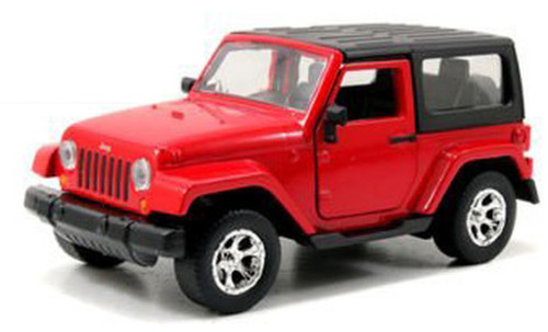 JADA 1:32 JUST TRUCKS - 2014 JEEP WRANGLER Red) JADA 1:32 JUST TRUCKS - 2014 JEEP WRANGLER Red)