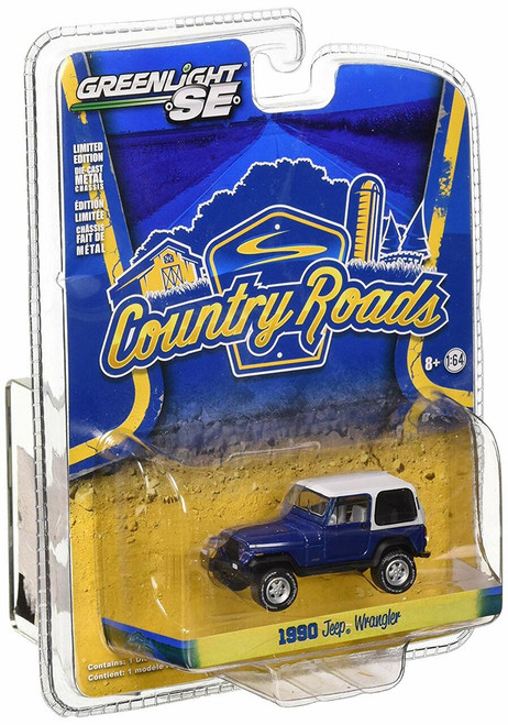 GREENLIGHT 1:64 COUNTRY ROADS SERIES 14 - 1990 JEEP WRANGLER YJ GREENLIGHT 1:64 COUNTRY ROADS SERIES 14 - 1990 JEEP WRANGLER YJ