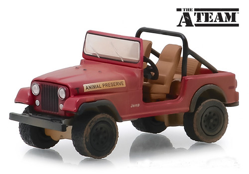 Greenlight 1:64 Hollywood Series 24 - The A-Team 1983-87 TV Series) - Jeep CJ-7 Greenlight 1:64 Hollywood Series 24 - The A-Team 1983-87 TV Series) - Jeep CJ-7