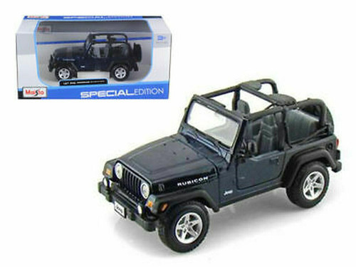 Jeep Wrangler Rubicon 1:27 Scale Diecast Model by Maisto Jeep Wrangler Rubicon 1:27 Scale Diecast Model by Maisto
