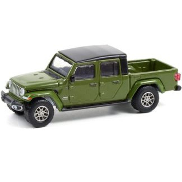 2021 Jeep Gladiator Pickup Truck Green with Black Top Jeep 80th Anniv