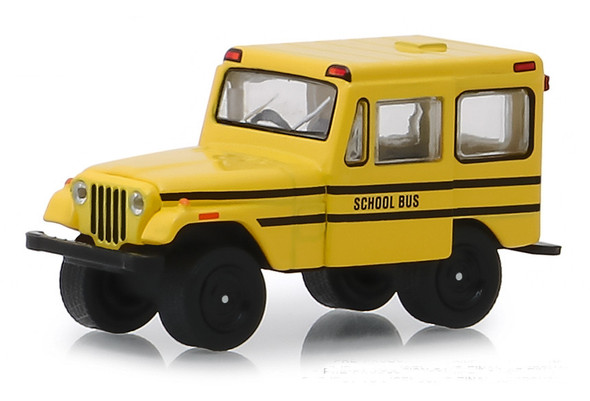 Greenlight 1:64 Hobby Exclusive - 1974 Jeep DJ-5 School Bus Greenlight 1:64 Hobby Exclusive - 1974 Jeep DJ-5 School Bus