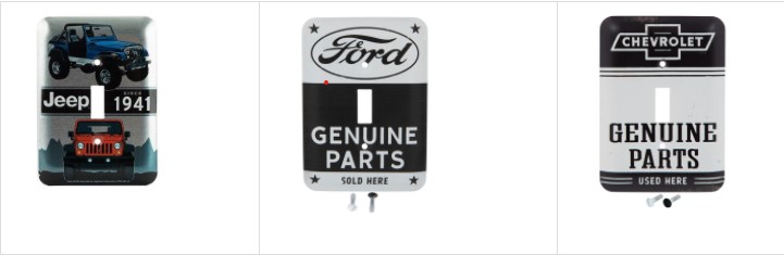 New Decorative Switch Plates In Stock