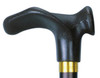 Small Orthopaedic Palm Handle Cane - Black - Mobility Walker