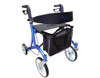 PAB820 Euro Style 10" Front X-Fold Rollator - Mobility Walker