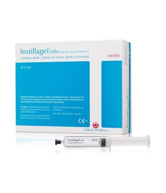Instillagel Lido Catheter Lubricant 11ml Sterile