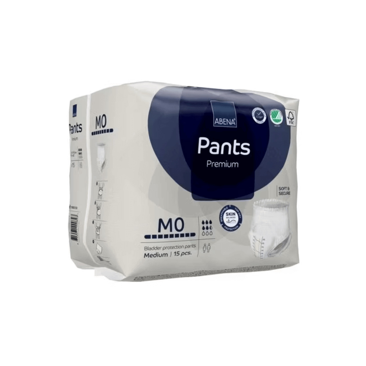 Abena Premium Pants Adult Diapers XLarge XL1 Pull Up Nappy Pack Of