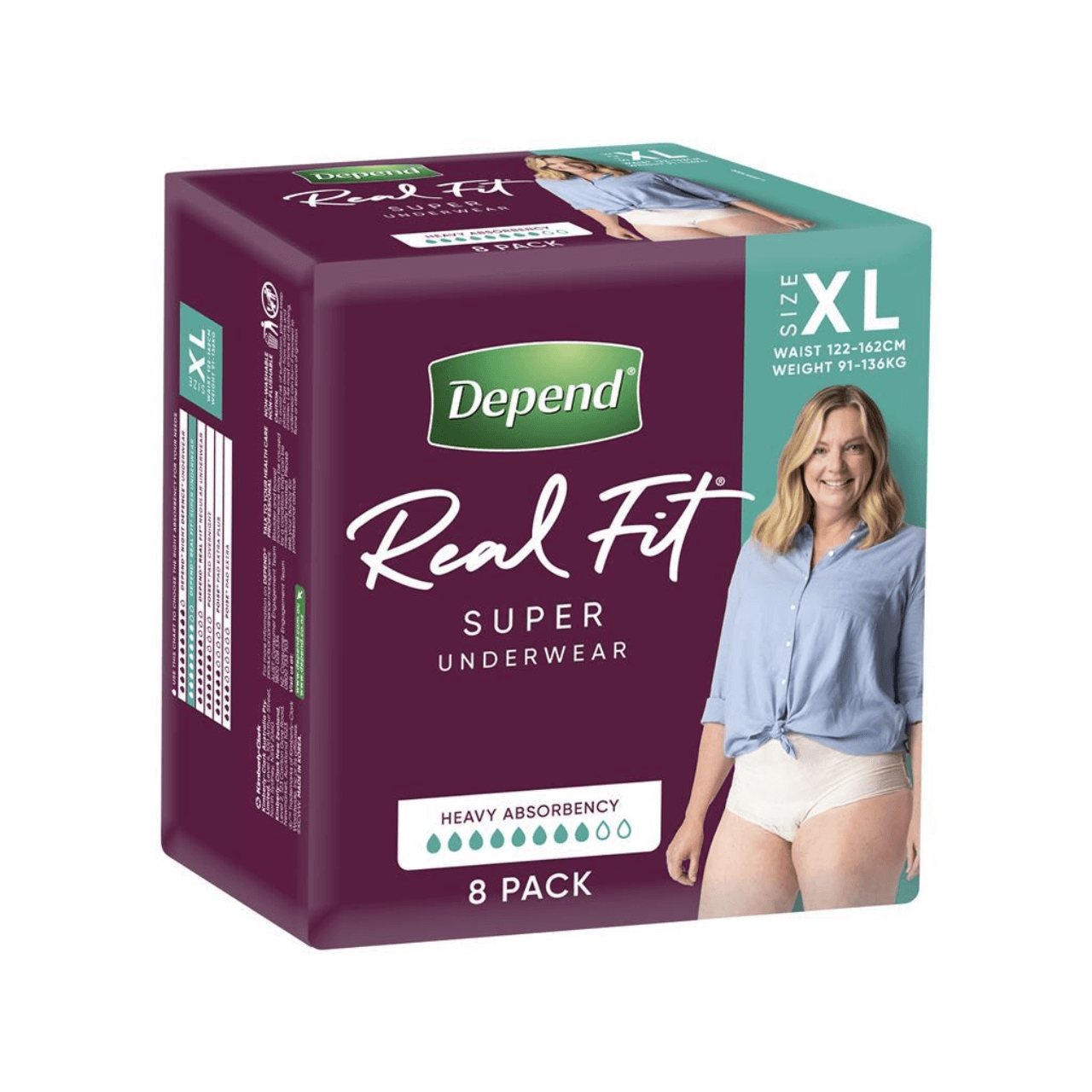 Depend Real Fit Incontinence Disposable Underwear - S/M - Shop