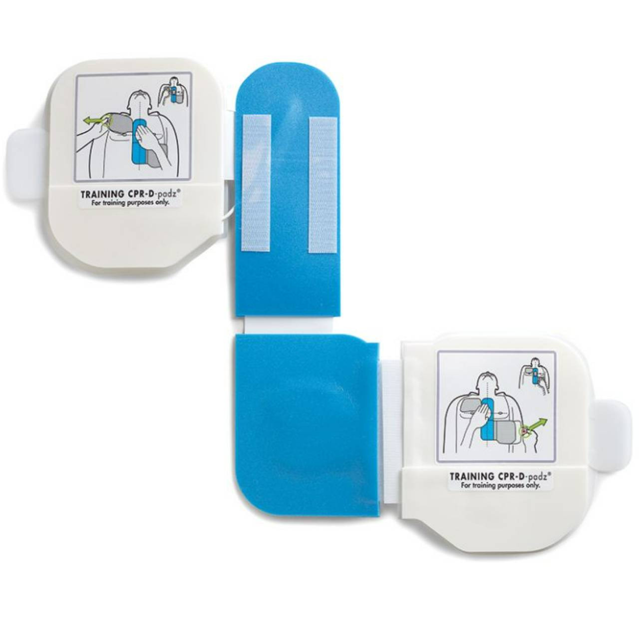 CPR-D-Padz® One-Piece Electrode Pad With Real CPR Help - ZOLL