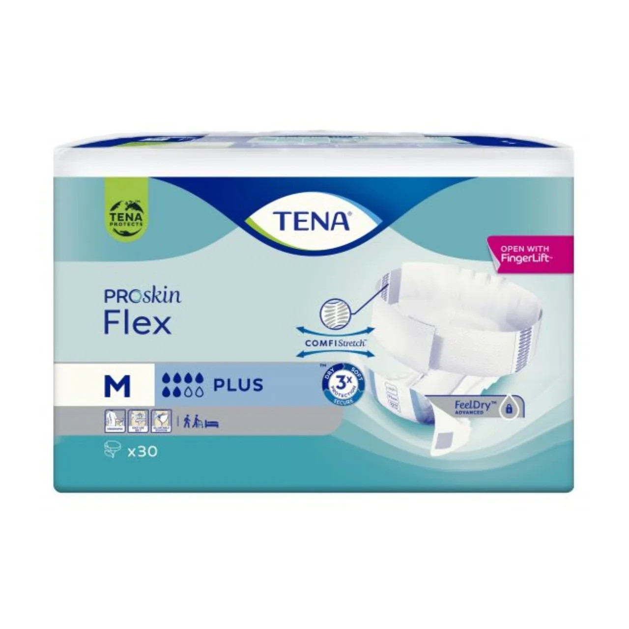 Tena Flex Proskin Plus Unisex 30Pk | Alpha Medical Solutions