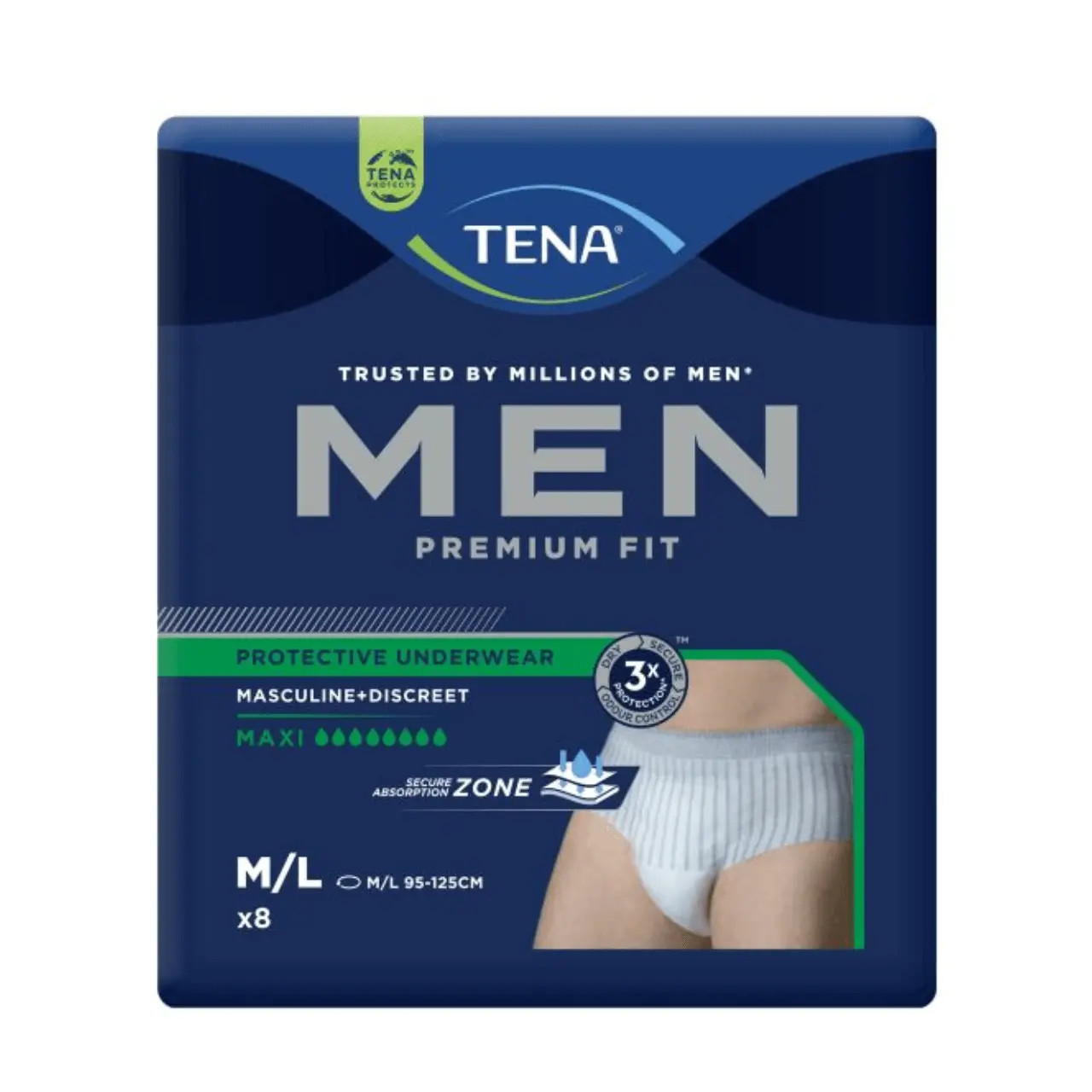 TENA Men Active Fit Pants Normal  Incontinence Underwear - Men - TENA Web  Shop