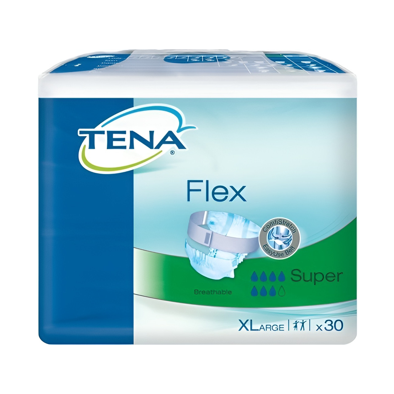 Tena Flex Super Proskin Belted Incontinence Aids 30 Pack Tena Flex Super Proskin Belted Incontinence Aids 30 Pack