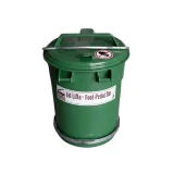 Cylindrical Bin 35 Litres LidLifta - Green