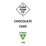 Care Food Co Chocolate Cake 120g - IDDSI Level 4 pureed - Each