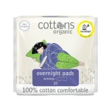 Cottons Overnight Pad Heavy with Wings