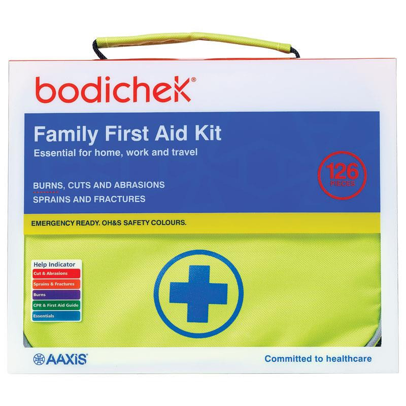Family First Aid Kit 125 Pieces