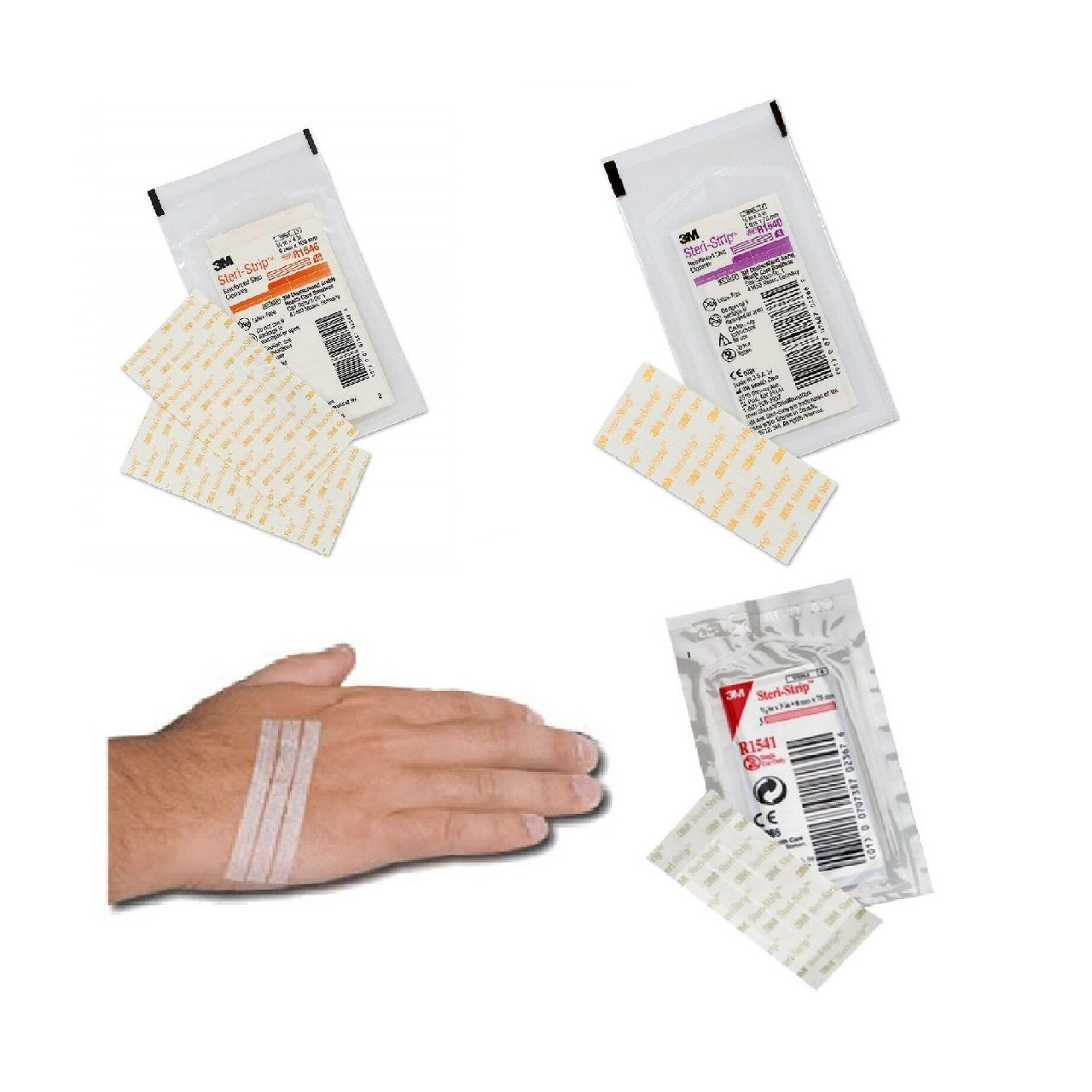 3M Steri-Strip Reinforced Adhesive Skin Closures - Pack