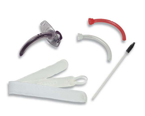 Portex Blue Line Ultra Uncuffed, Fenestrated Tracheostomy Tube Kit