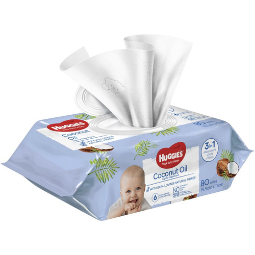 Huggies Coconut Oil Baby Wipes