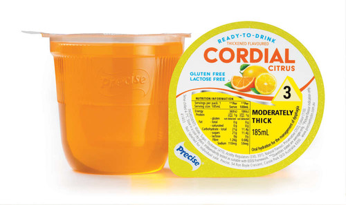 Precise RTD 185ml - Moderately Thick Level 3 - Citrus Cordial