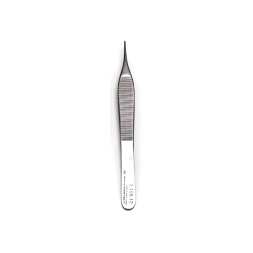 Adson Tissue Forceps 1x2 Teeth 12cm Armo Micro