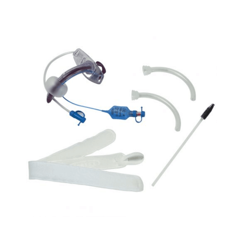 Portex Blue Line Ultra Suctionaid Tracheostomy Tube Kit - Size 7.0mm ID 7.0mm OD 10.5mm - Length 70.0mm
