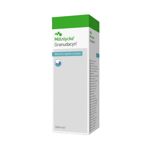 Granudacyn Wound Irrigation Solution 1000ml Granudacyn Wound Irrigation Solution 1000ml