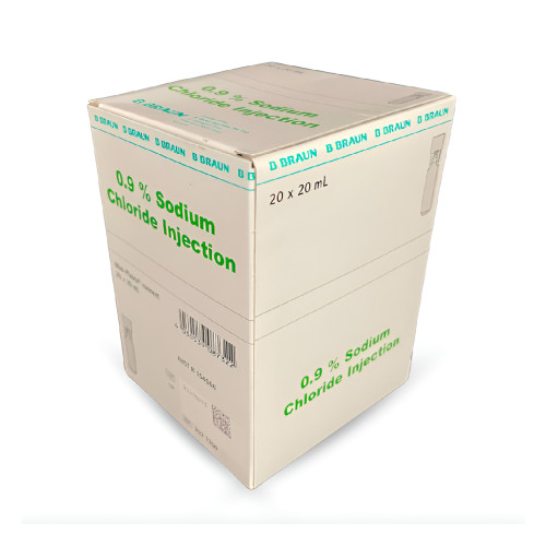 Sodium Chloride 0.9% 20ml For Injection (B Braun)