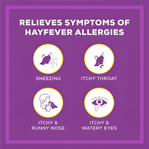 Telfast Hayfever Allergy Relief 180mg Antihistamine Tablets Non-Drowsy 