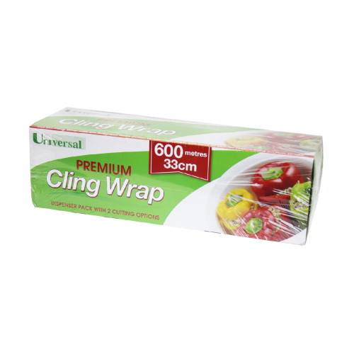Cling Wrap in Dispenser Compact Box - 33cm x 600m Roll