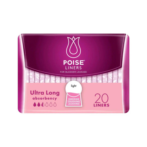 Poise Liners For Bladder Leaks Ultra Long