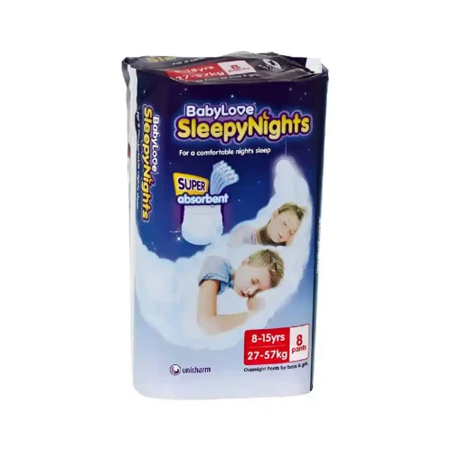 Baby Love Sleepy Nights Pants 8-15 Yrs