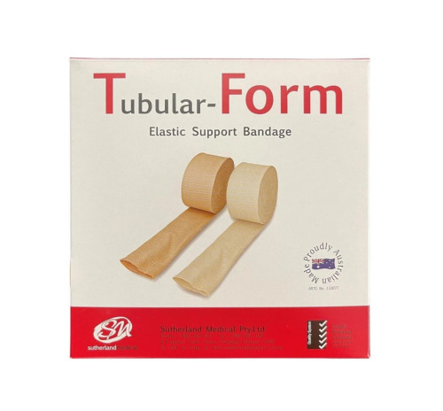 Tubular Form Compression Bandage Size D 7.5Cm Wide Large Arms/Legs Latex Free Natural SM103