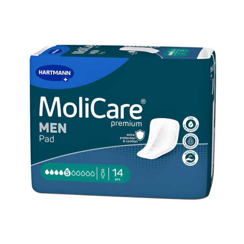 MoliCare Premium MEN Pad 5 Drops - 14 Pack