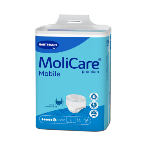 MoliCare Premium Mobile 6D Large - 14 Pack