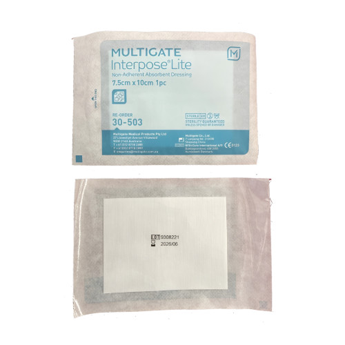 Interpose Lite Dressing 7.5 x 10cm - 100 Pack Interpose Lite Dressing 7.5 x 10cm - 100 Pack