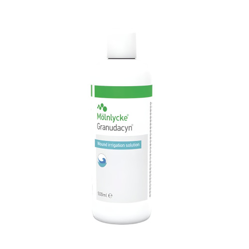 Granudacyn Wound Irrigation Solution 500ml - Each