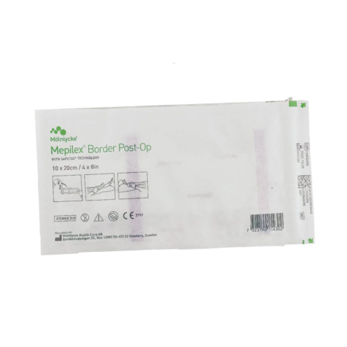 Mepilex Border Post Op Dressing 10 x 20cm Mepilex Border Post Op Dressing 10 x 20cm