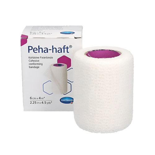 Peha Haft Cohesive Bandage 6cm x 4mtr Latex Free Peha Haft Cohesive Bandage 6cm x 4mtr Latex Free