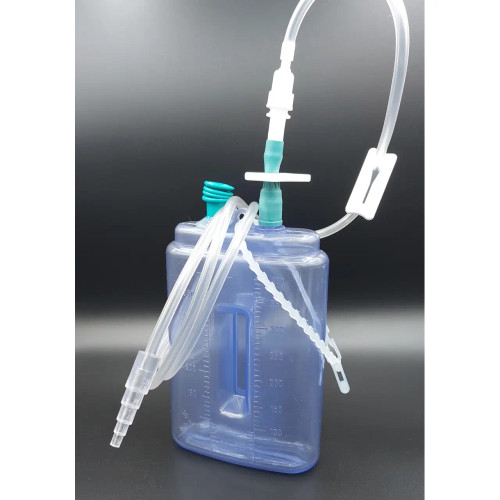 MPI Wound Drainage System 450ml with Big Flow Safety Connection Tube