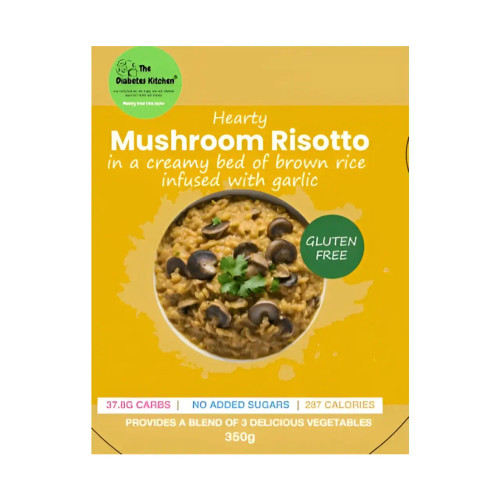Hearty Vegetarian Mushroom Risotto - Each