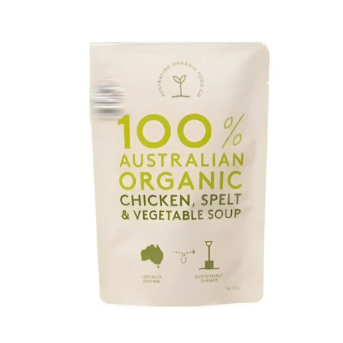 Organic Chicken Spelt & Vegetable Soup - Each