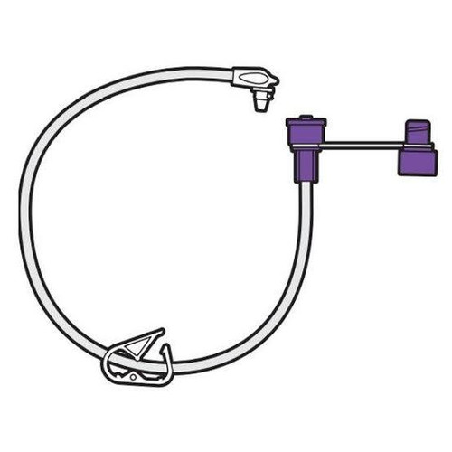Gastrostomy Button Extension Set with single ENFit Connector