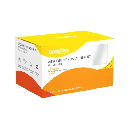 Bpositive Lite Non Adhesive Absorbent Dressing 7.5 x 10cm